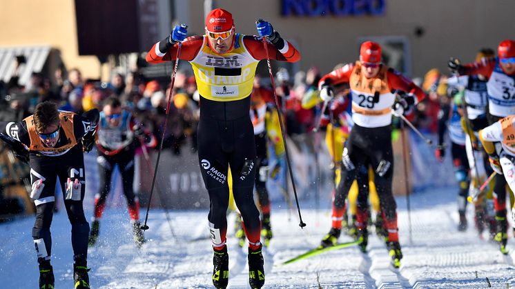Andreas Nygaard winner of Vasaloppet 2022