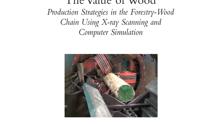 Från skog på rot till träprodukt