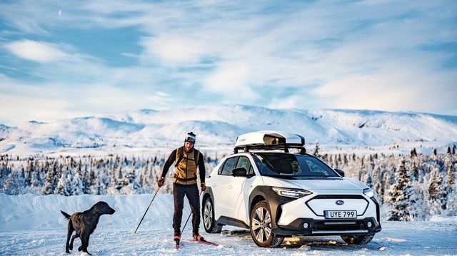 Med fyrhjulsdrift ökar säkerheten på vintervägarna.