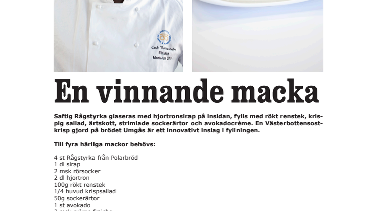 Vilde kocken och Polarbröd till final i Mack-SM