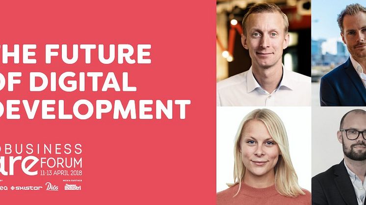 Telavox, Facebook, Kry och Mobiento i paneldebatt under Åre Business Forum i april 2018