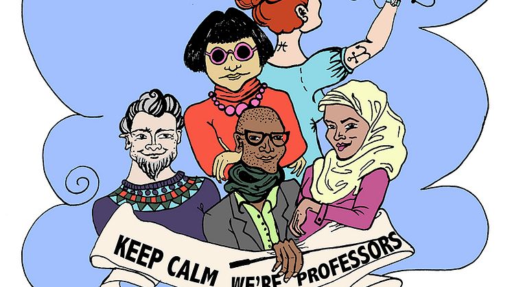Konstfacksprofessor arrangerar normkreativ bildtävling om hur en professor ser ut