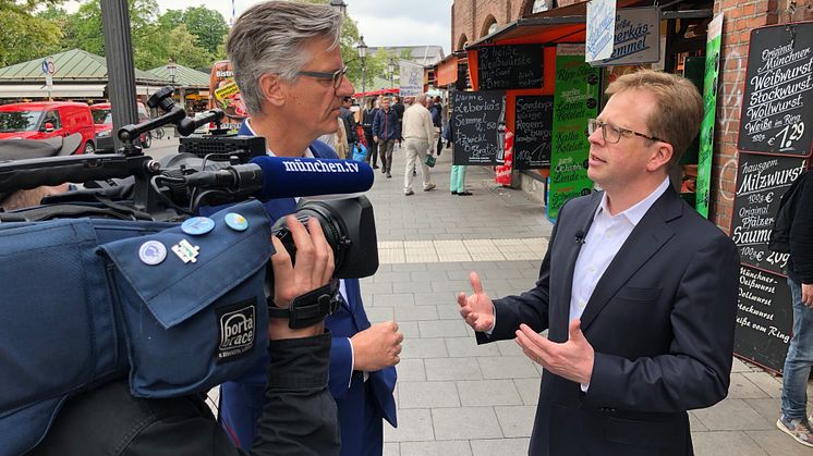 Dr. Bernd Hochberger zu Gast bei münchen.tv