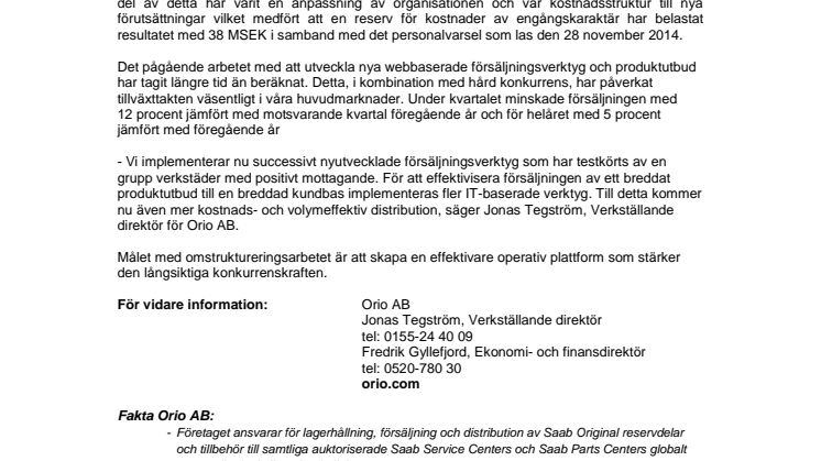 Förhandlingar om ny organisation avslutade