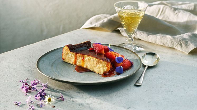 Västerbottensost Nationaldag dessert stående