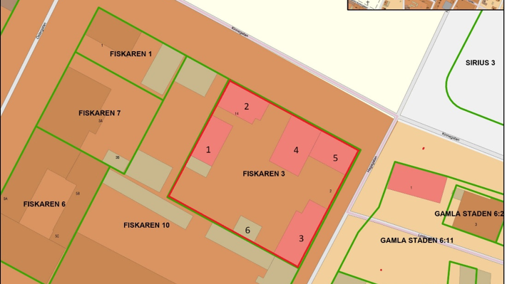 Fiskaren 3, karta