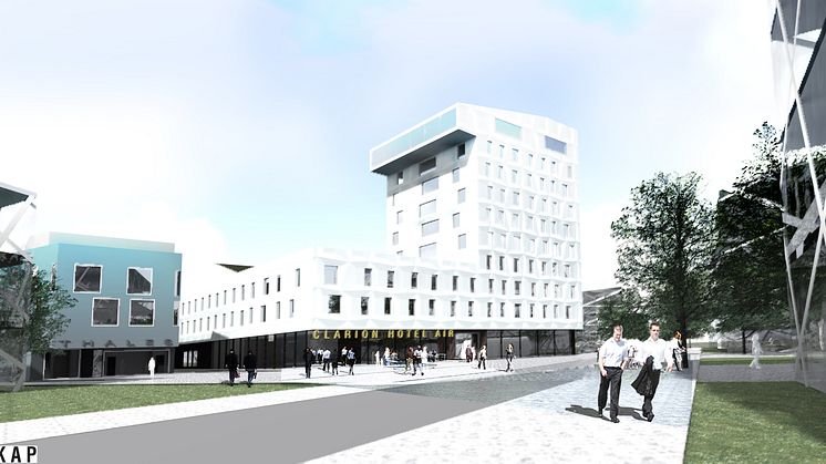 Clarion Hotel Air klar for avgang