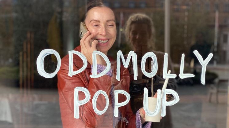 Klädmärket Odd Molly öppnar en unik pop up på Sundstorget i Helsingborg