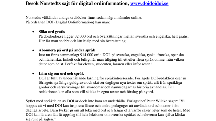 Alla ord och översättningar du behöver, gratis!