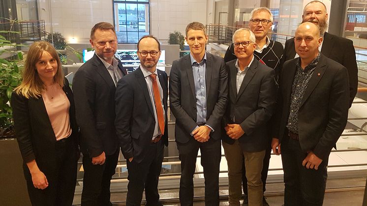​Infrastrukturministern besöker Green Cargo i Hallsberg