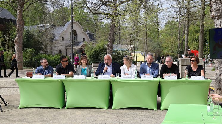 Stadion der Träume - Präsentation des Programms im Konzertgarten des Zoo Leipzig