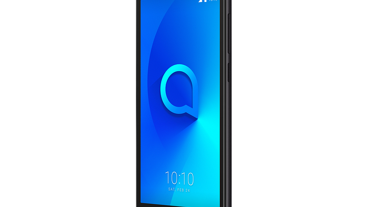 Alcatel 1X_Dark Gray (Suede)_Front Right