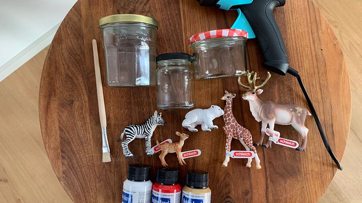 DIY_Tiergläser Materialien