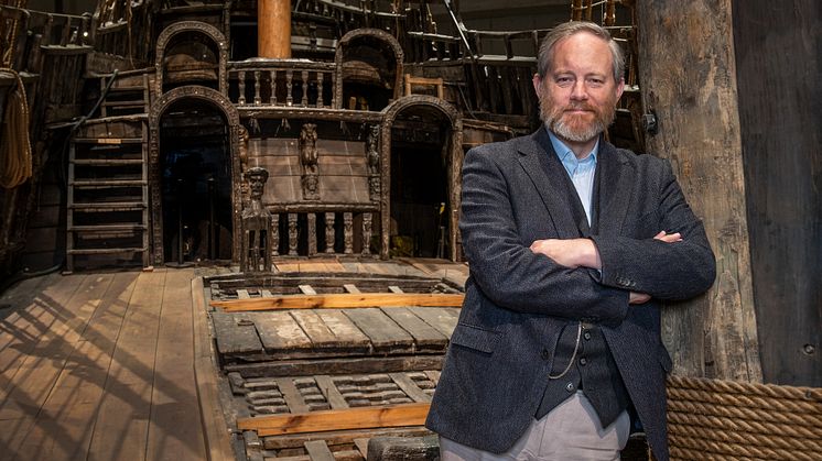Dr Fred Hocker, Director of research at the Vasa Museum