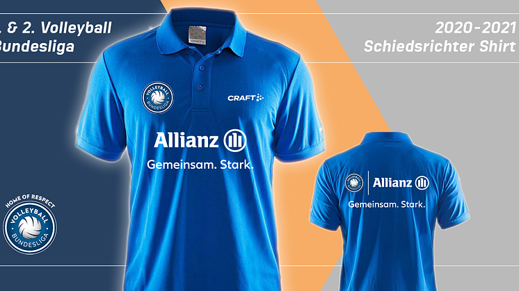 Die Schiedsrichter und Schiedsrichterinnen der Volleyball-Bundesliga werden ab der Saison 2020 von Craft Sportswear ausgerüstet.