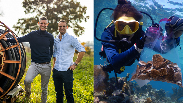 Innovative Swedish fish farm and young Colombian coral researcher show that sustainable aquaculture is scalable – awarded the WIN WIN Gothenburg Sustainability Award & WIN WIN Youth Award 2022