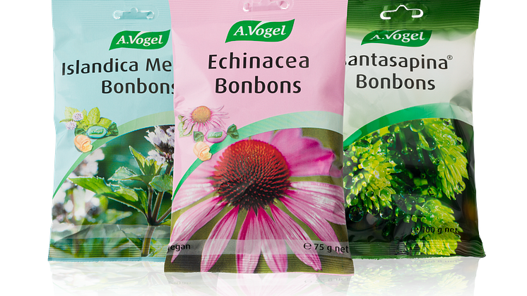 A.Vogel bonbons gruppe produktbilde