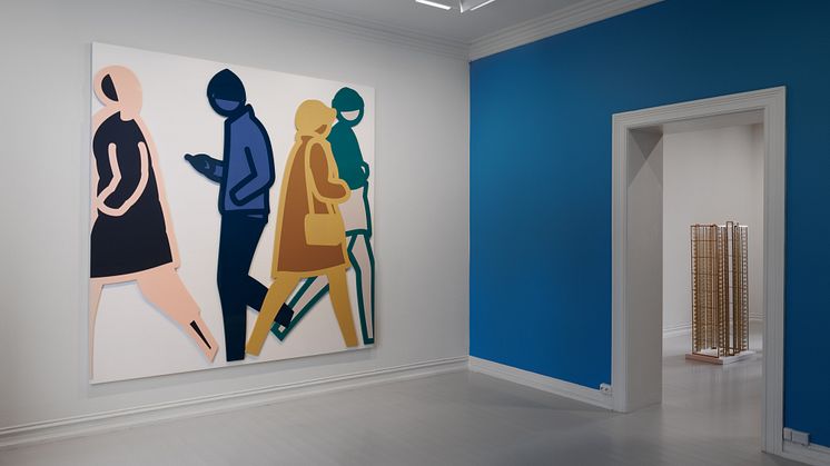 Julian Opie. Installation view JO.VRGF15@Moss. 2023. Foto_Eivind Lauritzen_6
