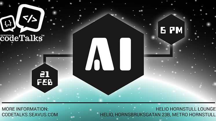 Seavus CodeTalks - AI - Thursday February 21 at 18 pm.