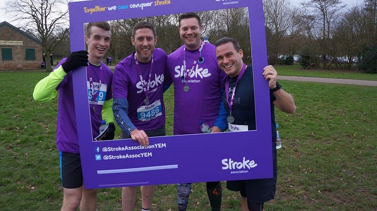 ​Derby runners race to fundraising success for the Stroke Association