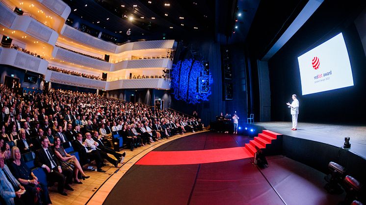 Award ceremony for the Red Dot Design Award: big names on the international design scene celebrate in Essen 