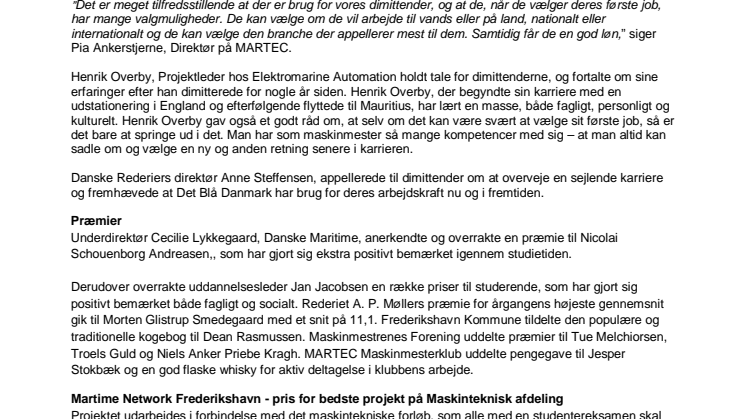 55 nye maskinmestre dimitterede fra MARTEC