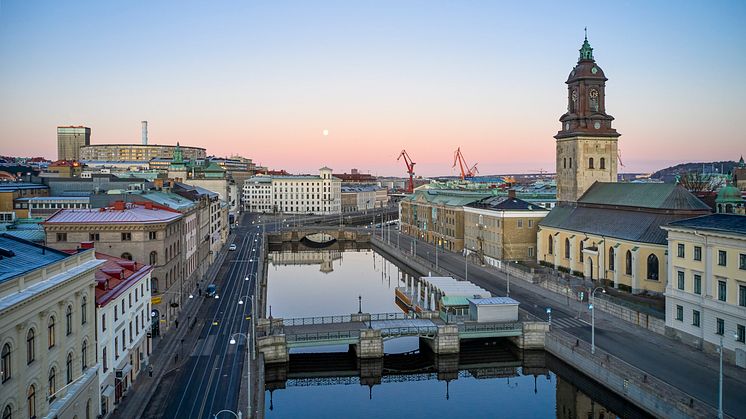 I dag släpps den första filmen i serien ”Det speciella med Göteborg” som handlar om Göteborgs historiska stadskärna. Foto: Ulf Celander.