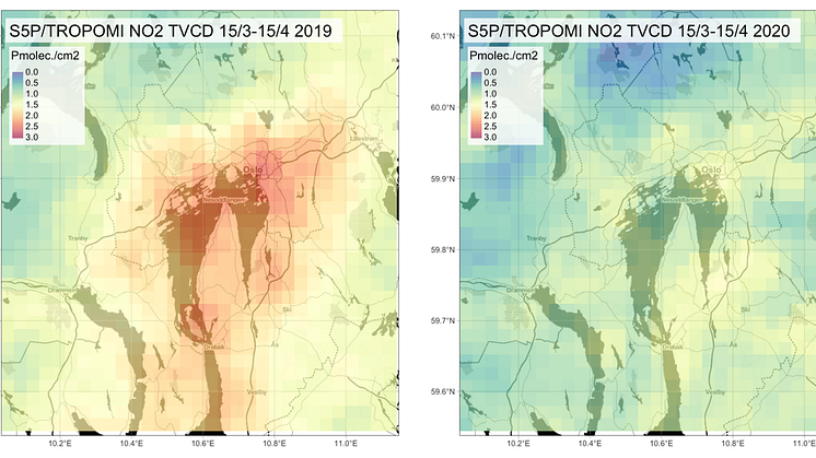Sentinel5P TROPOMI