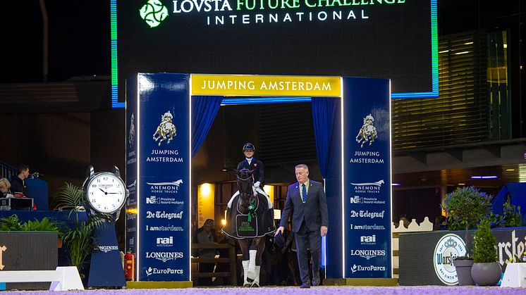 Sophia Ludvigsen and Blue Hors Quintana