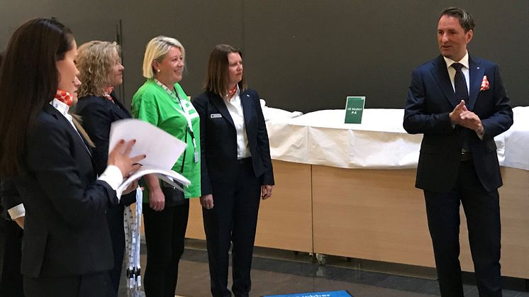 Digitalisér eller dø- det er ditt valg» var det klare budskapet VB-medlemmene fikk av foredragsholder Stig Hammer fra Markedspartner