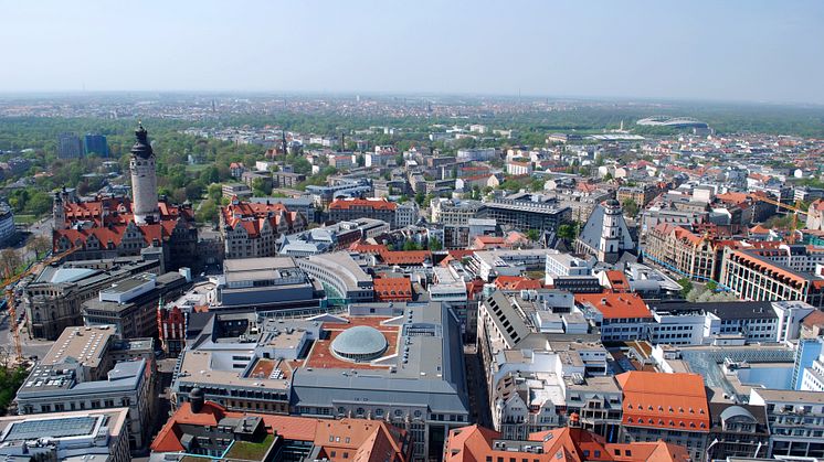 Leipzig Skyline