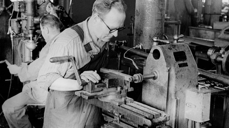 NK verkstad 1954 metallverkstaden Sörmlands museum
