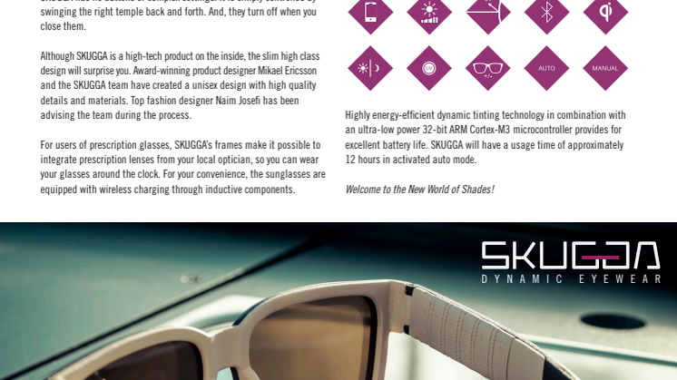 Top Notch Design & Engineering turns to Kickstarter with Dynamic Sunglasses
