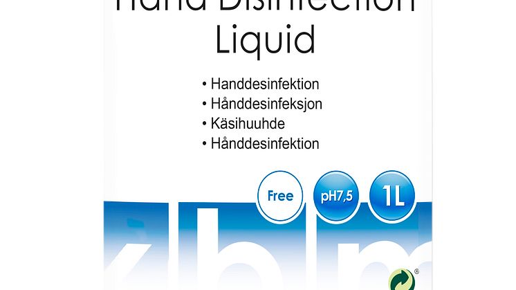 Handdesinfektion, flytande, 1 liter, KBM Professional
