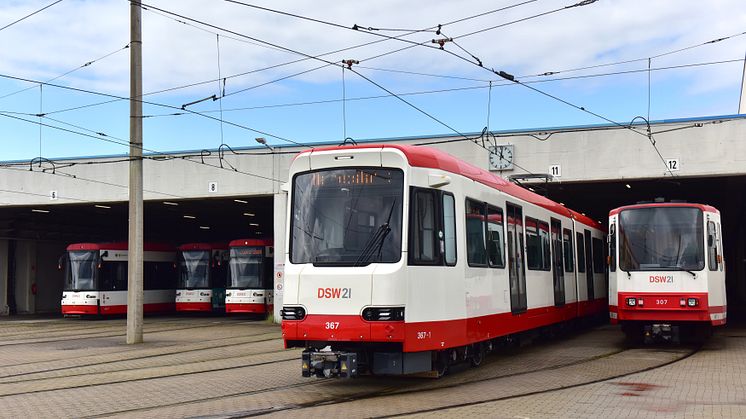 Neuer B Wagen mit Fahrzeugflotte