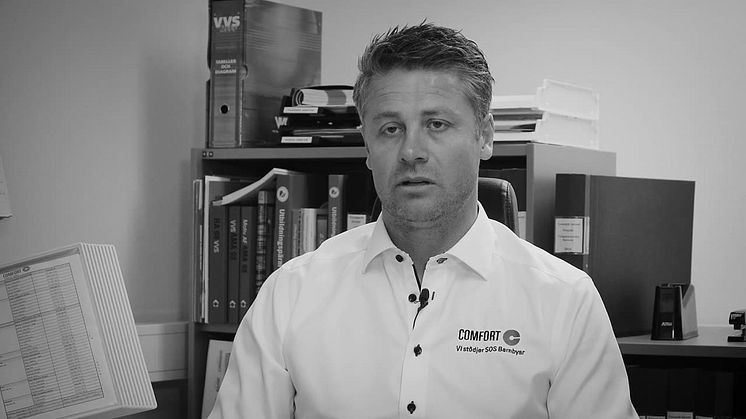 Richard Pihl, VD på Ternstedt Invent och en stolt medlem av Comfort-kedjan.
