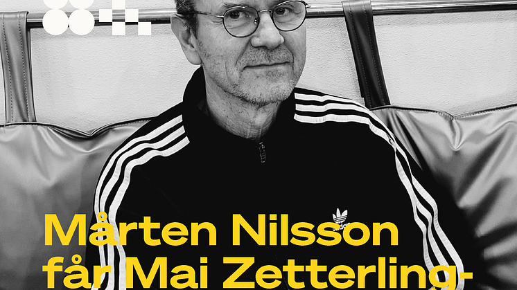 Mårten Nilsson får Mai Zetterling gul text