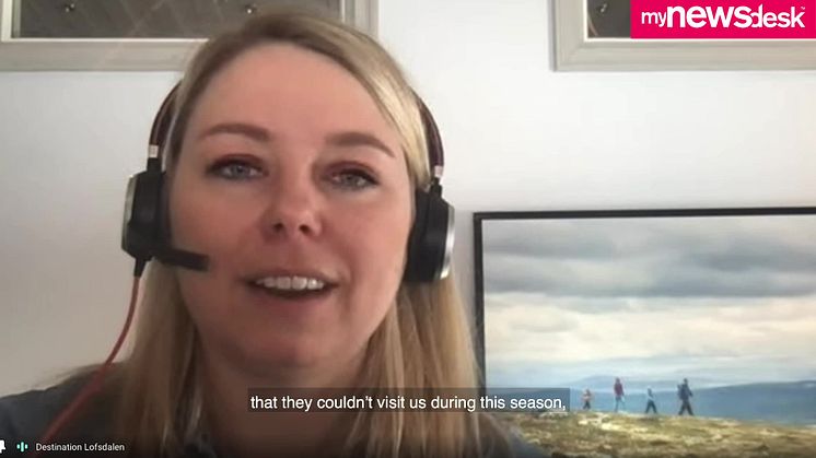 Lotta Anestedt, Destination Lofsdalen - Newsroom of the Year Sweden