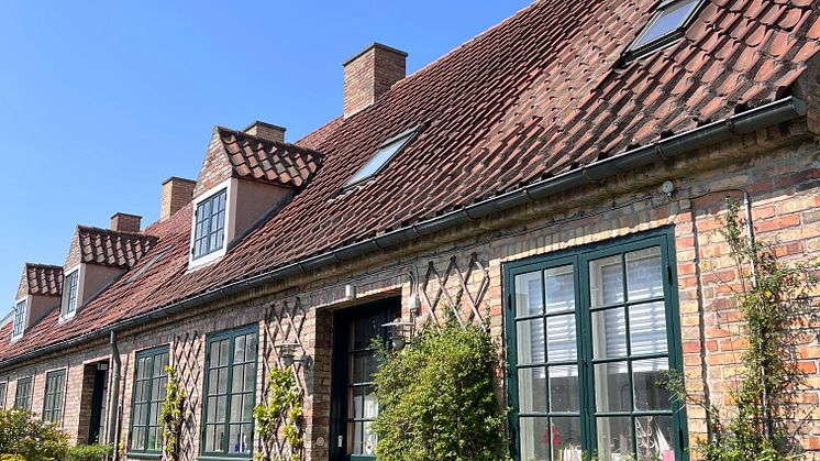 BYENS TAG & FACADE skal renovere nogle af Danmarks ældste rækkehuse