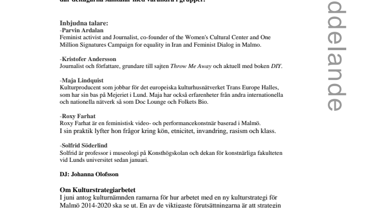 Kulturstrategi – Dialog #6