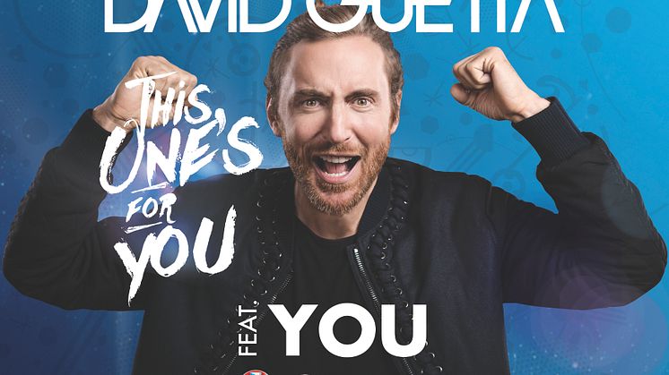 David Guetta tar hjälp av en miljon fans på officiella EM-låten