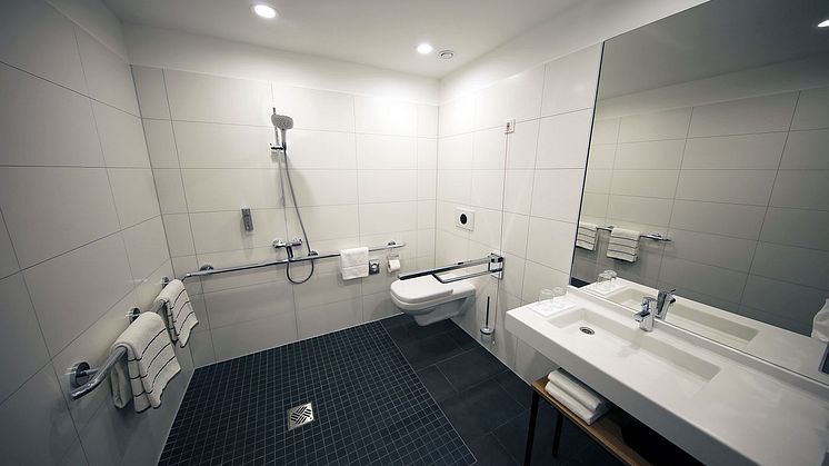Behindertengerechtes Badezimmer
