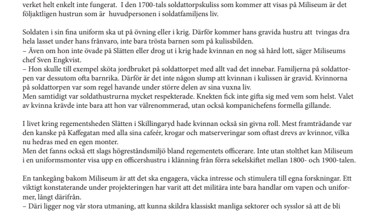 Miliseum och kvinnorna