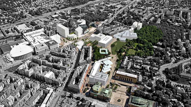 Nu visas unik universitetspark för humaniora, konst och kultur mitt i Göteborg