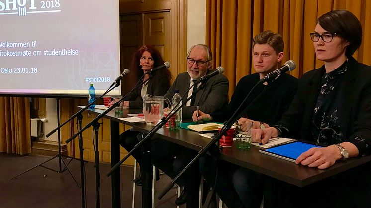 Panelet debatt om studenthelse