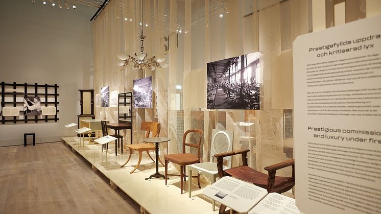NK:s möbler utställning Sörmlands museum