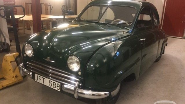 Saab 92 De Lux säljs på kvdbil.se