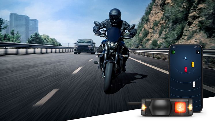 Ce système radar innovant pour moto augmente la vigilance et la visibilité grâce à ses feux extérieurs afin de favoriser la sécurité sur la route