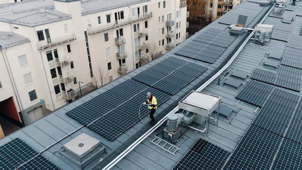 Brf Sjöstaden 1 väljer lokal förnybar energi istället för fjärrvärme & fjärrkyla