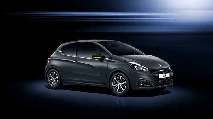 Ny Peugeot 208 klædt i haute couture lak